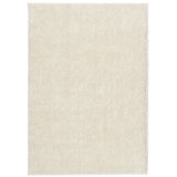 Vidaxx Teppich istan Hochflor glänzend 140x200 cm cremefarben