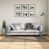 VidaXL Teppich istan Hochflor glänzend 120x170 cm grau