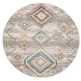 VidaXL-Teppich Arbizu für drinnen und draußen im Vintage-Stil ø 120 cm
