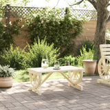 Vidaxl tuintafel 90x50x40 cm massief vurenhout