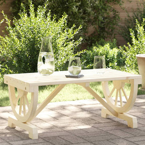 Vidaxl tuintafel 90x50x40 cm massief vurenhout