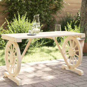 Vidaxl tuintafel 115x55x65 cm massief vurenhout
