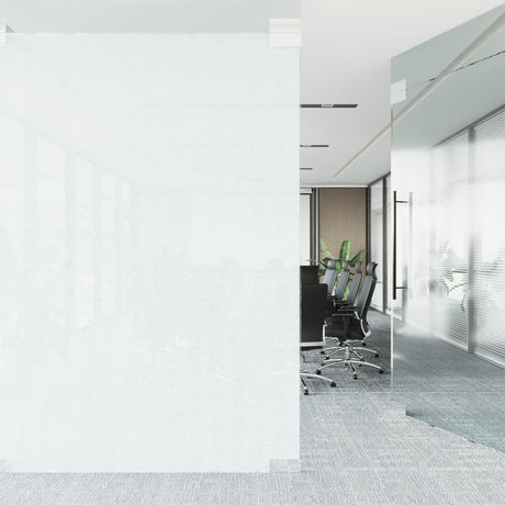 Vidaxx Fensterfolie mattweiß 90x500 cm PVC