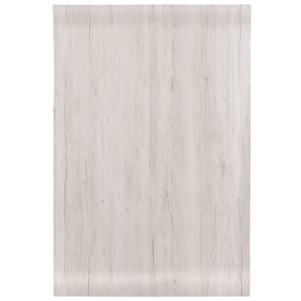 Vidaxxl Möbelfolie selbstklebend 90x500 cm PVC Holzoptik