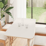 Vidaxx Möbelaufkleber selbstklebend matt weiß 90x500 cm PVC