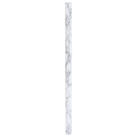 Vidaxxl Möbelfolie selbstklebend 90x500 cm PVC Marmor weiß