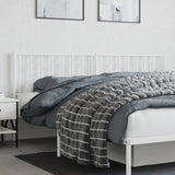 Vidaxl vervangend hoofdbord 193 cm metaal wit