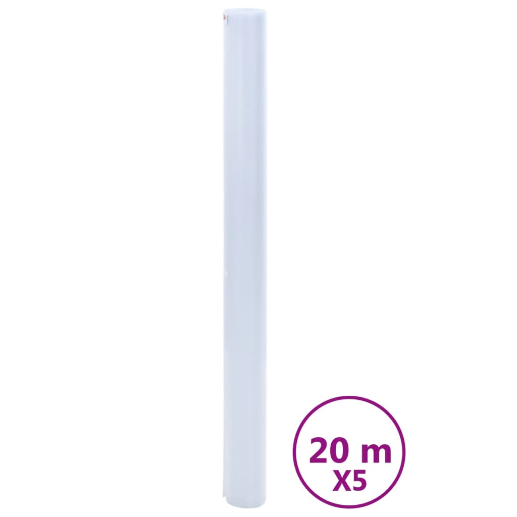 VidaXL Fensterfolien 5 Stück statisch matt PVC transparent grau