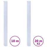 VidaXL Fensterfolien 3 Stück statisch matt PVC transparent grau