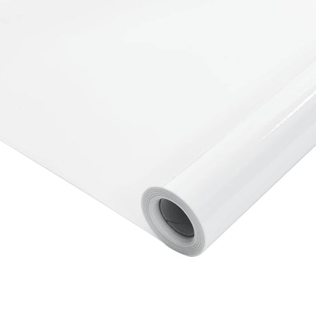 VidaXL Fensterfolien 3 Stück statisch matt PVC transparent weiß