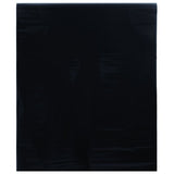 VidaXL Fensterfolien 3 Stück statisch matt PVC Schwarz