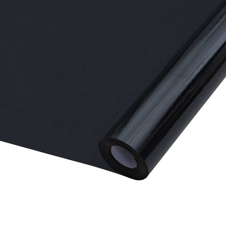 VidaXL Fensterfolien 5 Stück statisch matt PVC Schwarz