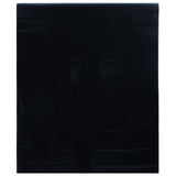 VidaXL Fensterfolien 3 Stück statisch matt PVC Schwarz