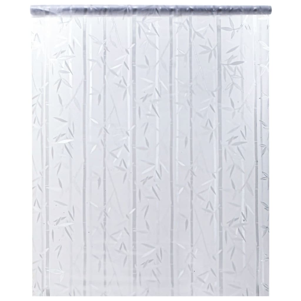 VidaXL Fensterfolien 2 Stk. mattes Bambusmuster PVC