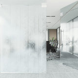 VidaXL Fensterfolien 4 Stück mattes Bambusmuster PVC