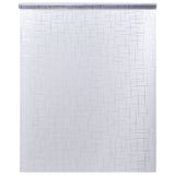 VidaXL Fensterfolien 2 Stk. mattes Sternmuster PVC