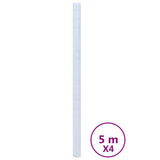 VidaXL Fensterfolien 4 Stück mattes Sternmuster PVC