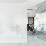 VidaXL Fensterfolien 4 Stück mattes Sternmuster PVC
