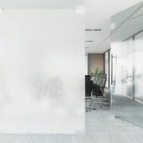 VidaXL Fensterfolien 2 Stk. mattes Sternmuster PVC