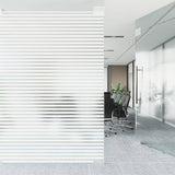 VidaXL Fensterfolien 2 Stück Matt Jalousien Muster PVC