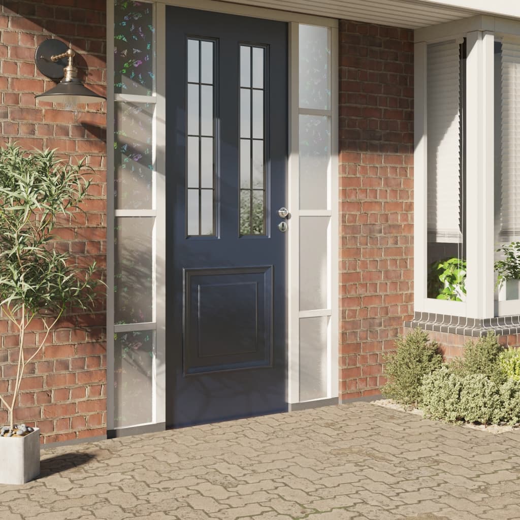 VidaXL Fensterfolien 5 Stk. mattes 3D-Regenbogenmuster PVC