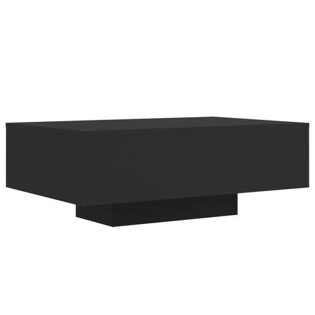 Vidaxl salontafel met led-verlichting 85x55x31 cm zwart