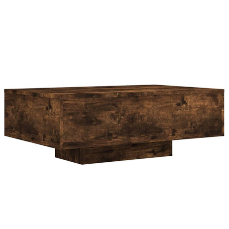 Vidaxl salontafel met led-verlichting 85x55x31 cm gerookt eikenkleurig