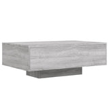 Vidaxl salontafel met led-verlichting 85x55x31 cm grijs sonoma eiken