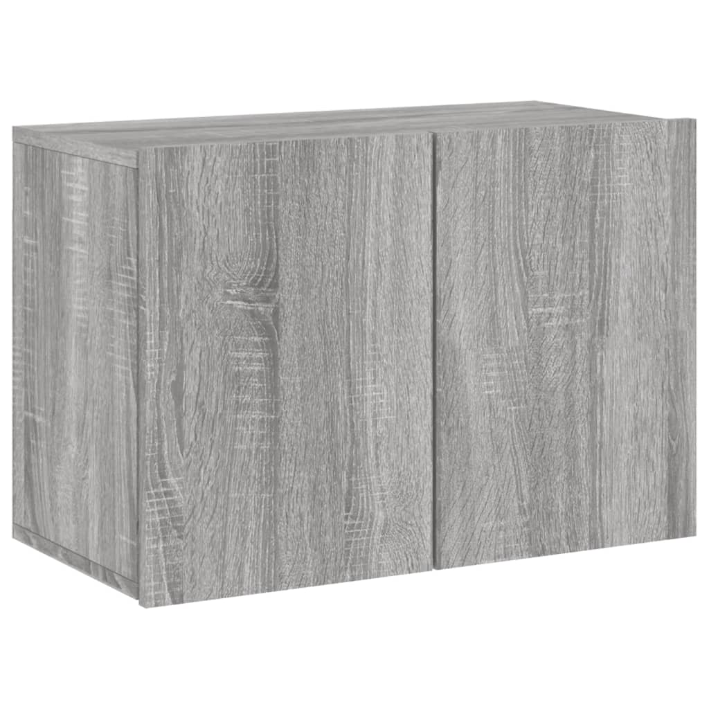 Vidaxl tv-meubel wandgemonteerd 60x30x41 cm grijs sonoma eikenkleurig