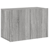 Vidaxl tv-meubel wandgemonteerd 60x30x41 cm grijs sonoma eikenkleurig