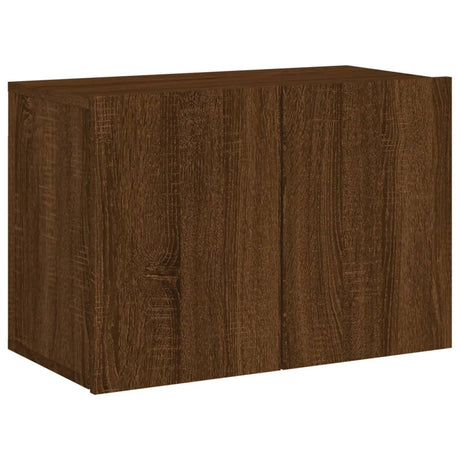 Vidaxl tv-meubel wandgemonteerd 60x30x41 cm bruin eikenkleur