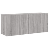 Vidaxl tv-meubel wandgemonteerd 100x30x41 cm grijs sonoma eikenkleurig