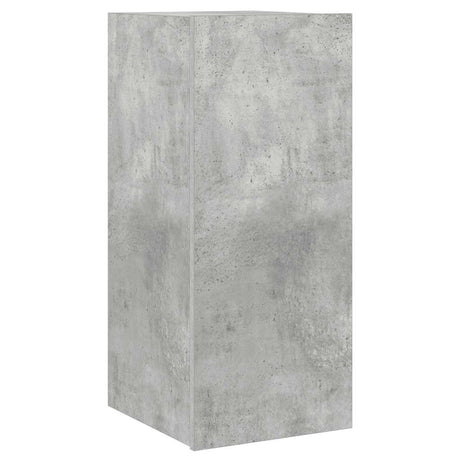 Vidaxl tv-wandmeubel met led-verlichting 30,5x35x70 cm betongrijs