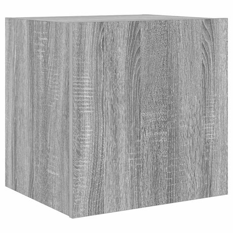 Vidaxl tv-wandmeubel met led-verlichting 40,5x35x40 cm grijs sonoma