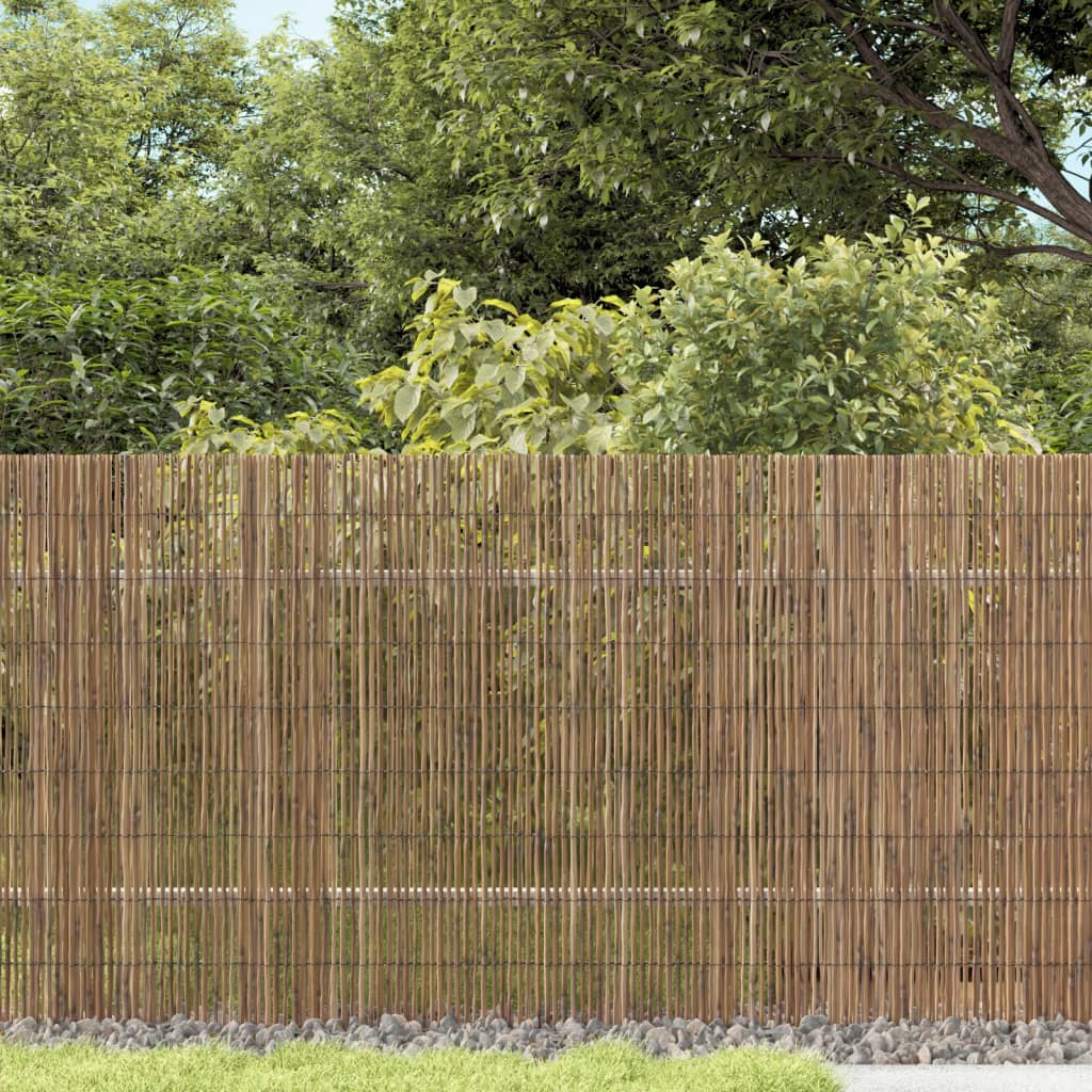 Vidaxl tuinscherm 300x80 cm riet