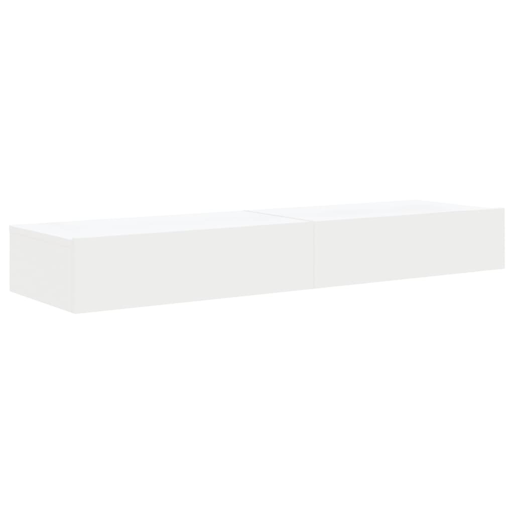 Vidaxl tv-meubelen 2 st met led-verlichting 60x35x15,5 cm wit