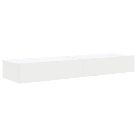 Vidaxl tv-meubelen 2 st met led-verlichting 60x35x15,5 cm wit