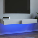 Vidaxl tv-meubelen 2 st met led-verlichting 60x35x15,5 cm wit