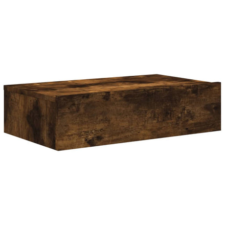 Vidaxl tv-meubel met led-verlichting 60x35x15,5 cm gerookt eikenkleur