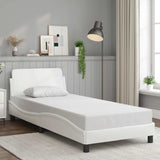 Vidaxl bedframe dover kunstleer wit 80x200 cm