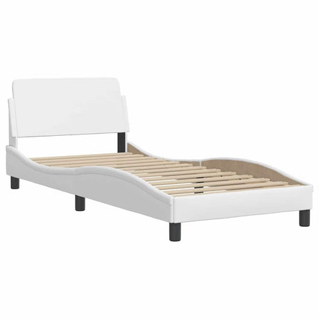 Vidaxl bedframe dover kunstleer wit 90x190 cm