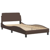 Vidaxl bedframe dover kunstleer bruin 100x200 cm