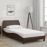 Vidaxl bedframe dover kunstleer bruin 100x200 cm