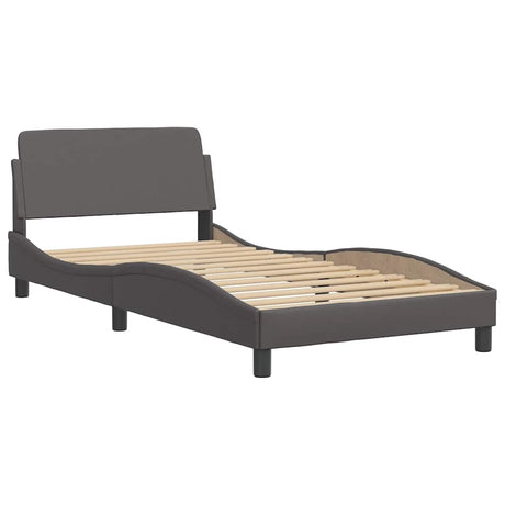 Vidaxl bedframe dover kunstleer grijs 100x200 cm