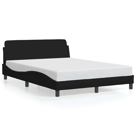 Vidaxl bedframe dover 120x200 cm stof zwart