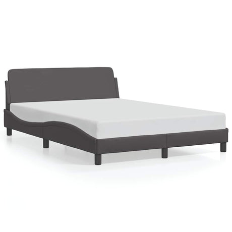 Vidaxl bedframe dover kunstleer grijs 140x190 cm