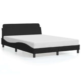 Vidaxl bedframe dover 140x200 cm fluweel zwart