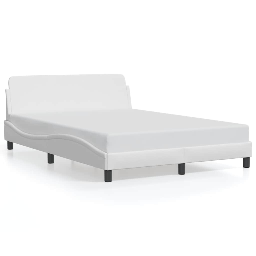 Vidaxl bedframe dover kunstleer wit 140x200 cm