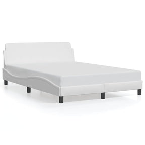 Vidaxl bedframe dover kunstleer wit 140x200 cm