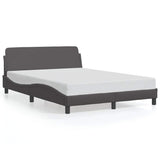 Vidaxl bedframe dover kunstleer grijs 140x200 cm
